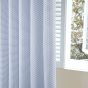 Hartford Blue Blackout Ready Made Eyelet Curtains