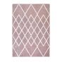 Aria Geometric Pink Rug