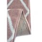 Aria Geometric Pink Rug