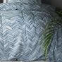 Herringbone Multi Cotton Rich Duvet Set 