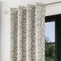 Horizon Natural Ready Made Eyelet Curtains