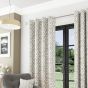 Horizon Natural Ready Made Eyelet Curtains