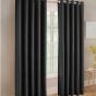 Iona Black Eyelet Curtains