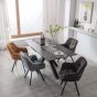 Jade Stone Blue Dining Chair