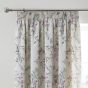Jazmine Heather Ready Made Pencil Pleat Curtains