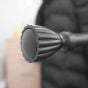 25/28mm Kai Matte Black Extendable Curtain Pole