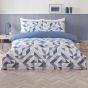 Kenzo Blue Cotton Rich Duvet Cover Set