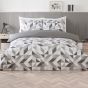 Kenzo Charcoal Cotton Rich Duvet Cover Set