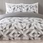 Kenzo Charcoal Cotton Rich Duvet Cover Set