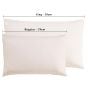 King Size White Pillowcase