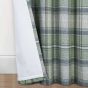 Kinross Green Interlined Thermal Ready Made Eyelet Curtains