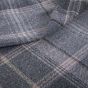 Kinross Silver Interlined Thermal Ready Made Eyelet Curtains