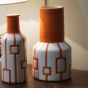 Large Abstract Terracotta Vase