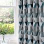 Larossa Blue Ready Made Eyelet Curtains