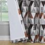 Larossa Terracotta Ready Made Eyelet Curtains