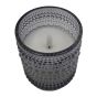 LED Black Glass Candle