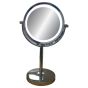 LED Silver Table Lamp