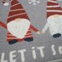 Let It Snow Christmas Door Mat