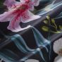 Lily Tropics Navy Cotton Mix Duvet Cover Set