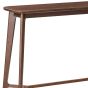 Lincoln Walnut Console Table