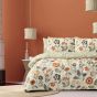 Lisa Coral Cotton Rich Duvet Cover Set