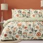 Lisa Coral Cotton Rich Duvet Cover Set