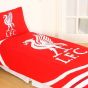 Liverpool Pulse Red Cotton Mix Duvet Cover Set