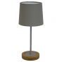 Loki Grey Table Lamp