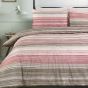 Lucy Heather Cotton Rich Duvet Set