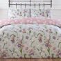 Lulu Pink Cotton Mix Duvet Cover Set