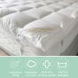 Luxurious Airflow Mattress Topper 
