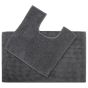 Noodle Charcoal Bathmat Set