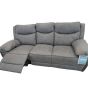 Lynx Grey 3 Seater Sofa