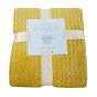 Madison Throw Ochre 130x170cm
