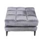 Malmo Grey Chair & Foot Stool