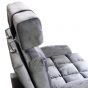 Malmo Grey Chair & Foot Stool