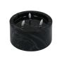 LED Marble Effect Black Tea Lights