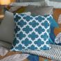 Marrakesh Teal Filled Cushion