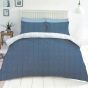 Mateo Navy Cotton Rich Duvet Set