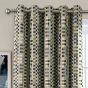 Merrion Ochre Blackout Ready Made Eyelet Curtains