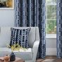 Merrion Blue Blackout Ready Made Eyelet Curtains