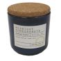 Midnight Pomegranate Large Glass Candle