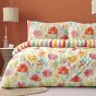 Milana Pink Floral Cotton Rich Duvet Cover Set
