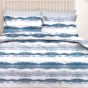 Mirage Navy Cotton Rich Duvet Set 
