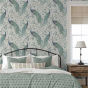 Keeka Birds Blue Wallpaper