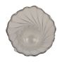 Scallop Edge Glass Vase
