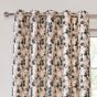 Murano Teal Ready Made Eyelet Curtains