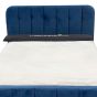 Murphy Blue Double Bed Frame