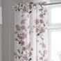 Nadia 66 x 72 Blush Ready Made Eyelet Curtains