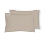 Percale Natural Pillowcase Pair